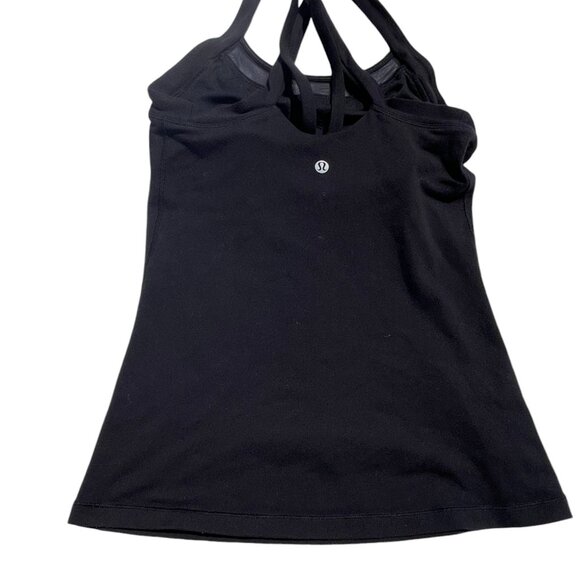 Women's Lululemon Rally Your Heart Tank Size 4 Black - Picture 11 of 12